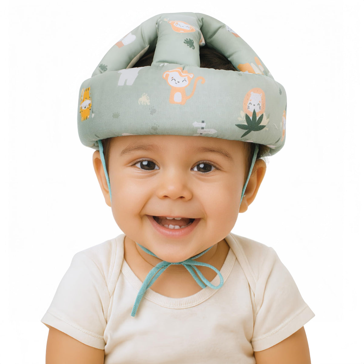 Kiddough Head Protector For Baby Safety | 6 Months3 Years | Proper Air Ventilation For Kids And Toddlers | Secure, Fit & Comfor