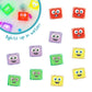 Glo Pals Water-Activated Light-Up Cubes for Sensory Play - 12 Pack