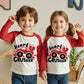 Toddler Boy Valentines Day Shirt Boys Girls Monster Truck Long Sleeve Raglan Kids Shirts For Valentines Red Tops 3T