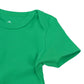 Romperinbox Unisex Solid Baby Bodysuit 0-24 Months (Green, 6-9 Months)