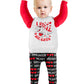 Dakeik Toddler Boy Valentines Day Outfit 2T-3T Boy Valentines Day Outfit Dinosaur Pattern I Steal Hearts Long Sleeve Cute Letter