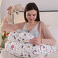 Battop Nursing Pillow For Breastfeeding,With Removable Covers,Plussize Breastfeeding Pillows For Mom,Bottle Feeding,Extra Pillow