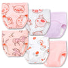 Joyo Roy 6Pcs Toddler Girl Underwear 2T Underwear Girls Toddler Panties 2T-3T Toddler Training Underwear Girls 2T 2T Girls Under