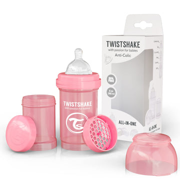 Twistshake Anti-Colic 180Ml / 6Oz Pastel Pink