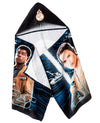 Star Wars Hooded Towel Finn, Rey & Bb8 Cotton Bath, Beach, Pool