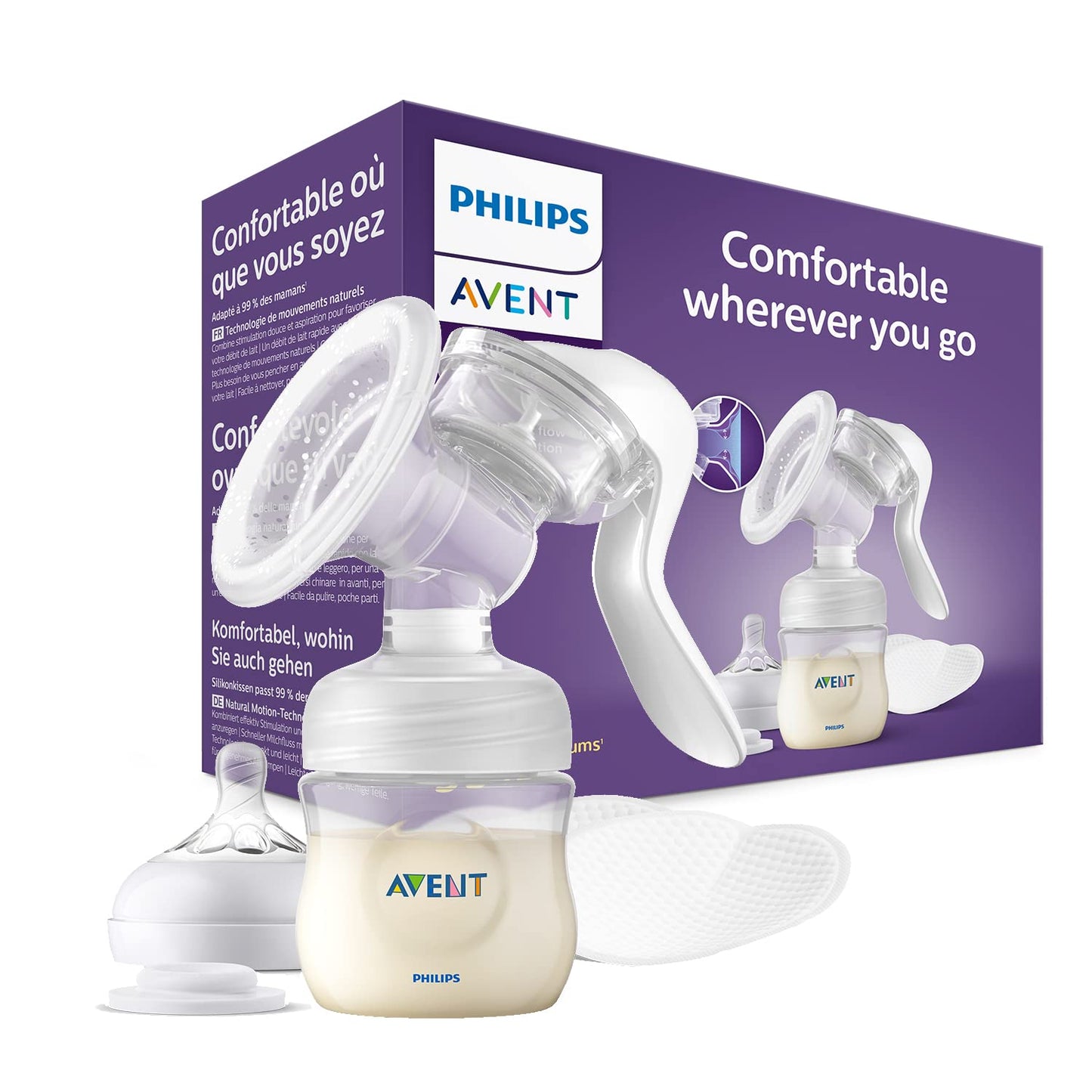 Philips Avent Manual Breast Pump (Model Scf430/10)