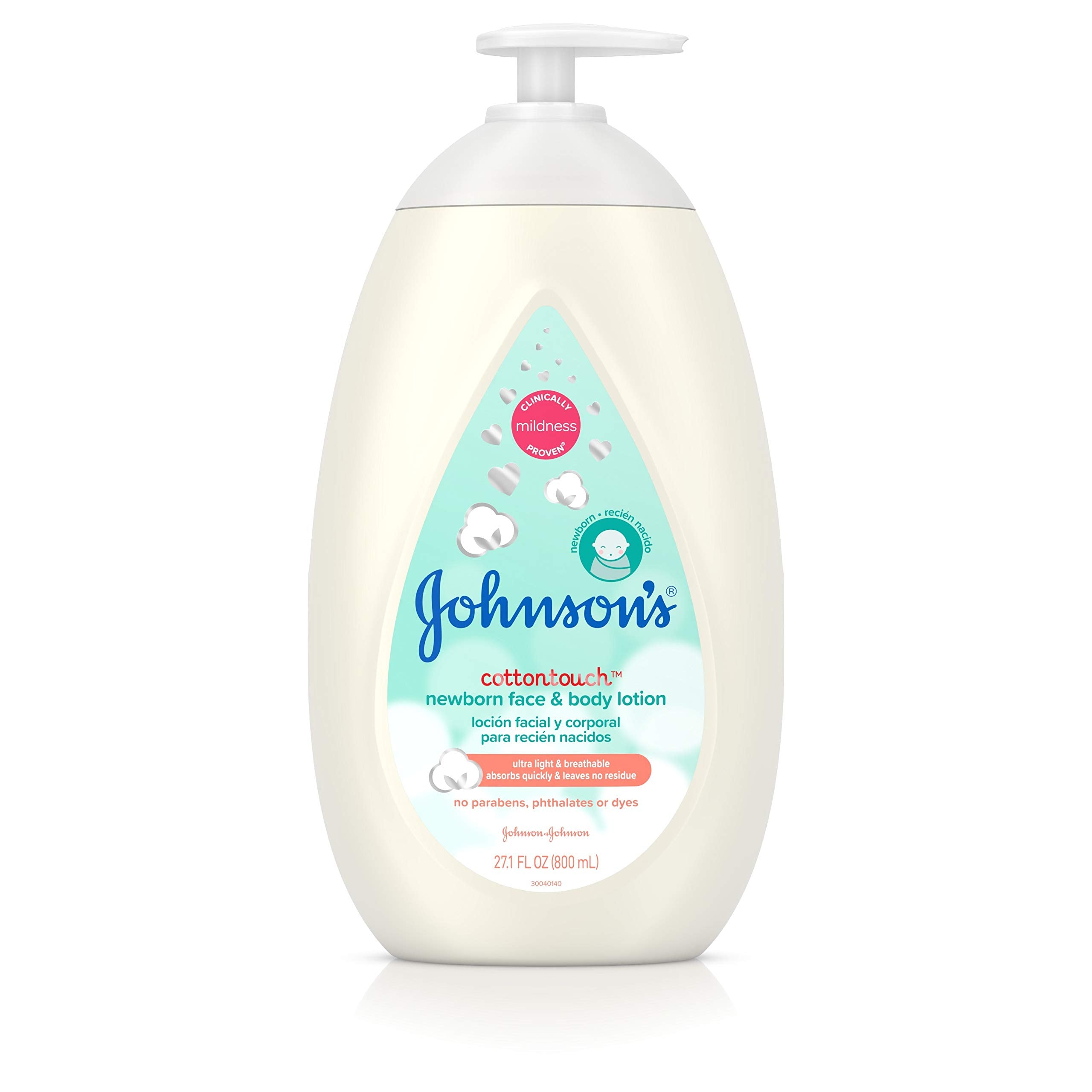 Johnson'S Baby Cottontouch Newborn Baby Face And Body Lotion, Hypoallergenic And WBCBBB07DGKXBDD