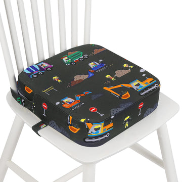 Wooshwa Toddler Booster Seat For Dining Table, Kids Booster Seat For Kitchen Chair With Non-Slip Bottom, Portable Detachable Was
