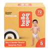 Hello Bello Premium Diapers, Size 5 (27+ Lbs) Surprise Pack For Boys - 72 Count, Hypoallergenic With Soft, Cloth-Like Feel - Ass