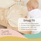 Sweet Acorn 3 Piece Toddler Bedding Sets - Organic Cotton Jersey Knit - Fits Convertible Cribs And Mattresses - 9' X 28' X 52'