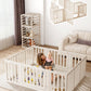 Vbaby Baby Playpen For Babies And Toddlers, 66' X 51' Plastic Baby Play Pen For Toddler 1-3, 12 Panels Large Baby Play Yard, I