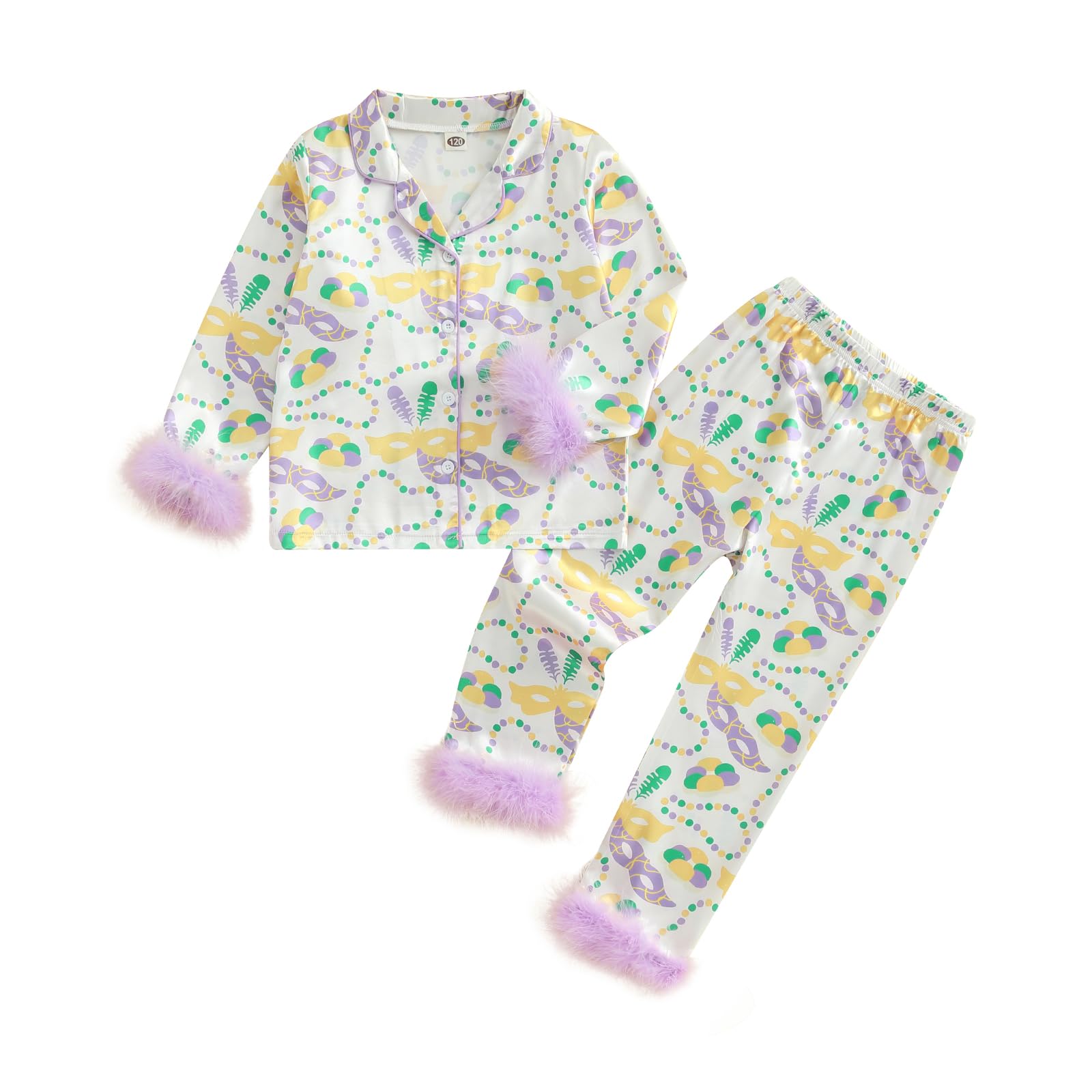Afunbaby Toddler Baby Girl Boy Silk Satin Pajamas Set Button Down Pjs – Cutebaby WBBAPB0DT9K8T2Q