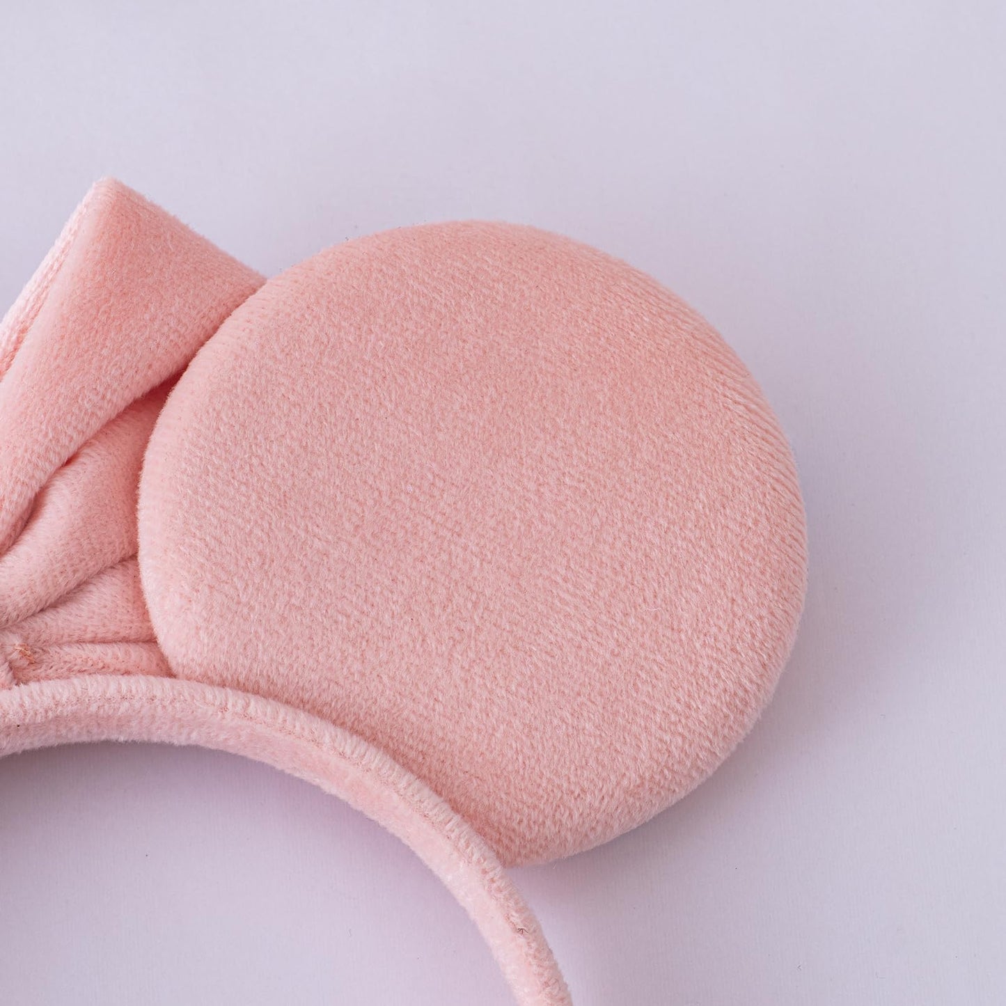 Karett Mouse Ears Bow Headbands, Sparkle Minnie Ears Headband Glitter Hair Band For Party Princess Decoration Cosplay Costume