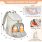 Lovevook Diaper Bag Backpack Large Capacity Baby Bag With Portable Changing Pad, Lightweight Waterproof Multifunction Baby Trave