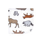 Hudson Baby Unisex Baby Flannel Cotton Washcloths, Animal Adventure 10 Pack, One Size