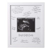 Tiny Ideas Sonogram Signature Frame Guest Book, Ultrasound Picture Keepsake, Gender Neutral Baby Shower Party Decor, Gift For Ex