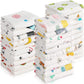 Kenning 30 Pieces Muslin Baby Washcloths For Newborn 10   X10    Soft Absorbent Muslin Burp Cloths Wash Clothes Baby Face Towels