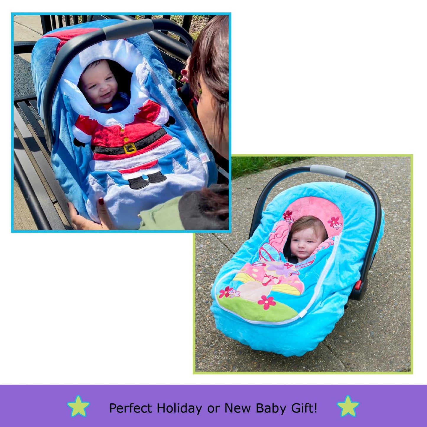 Car Seat Cuties Fairy: Infant Car Seat Cover