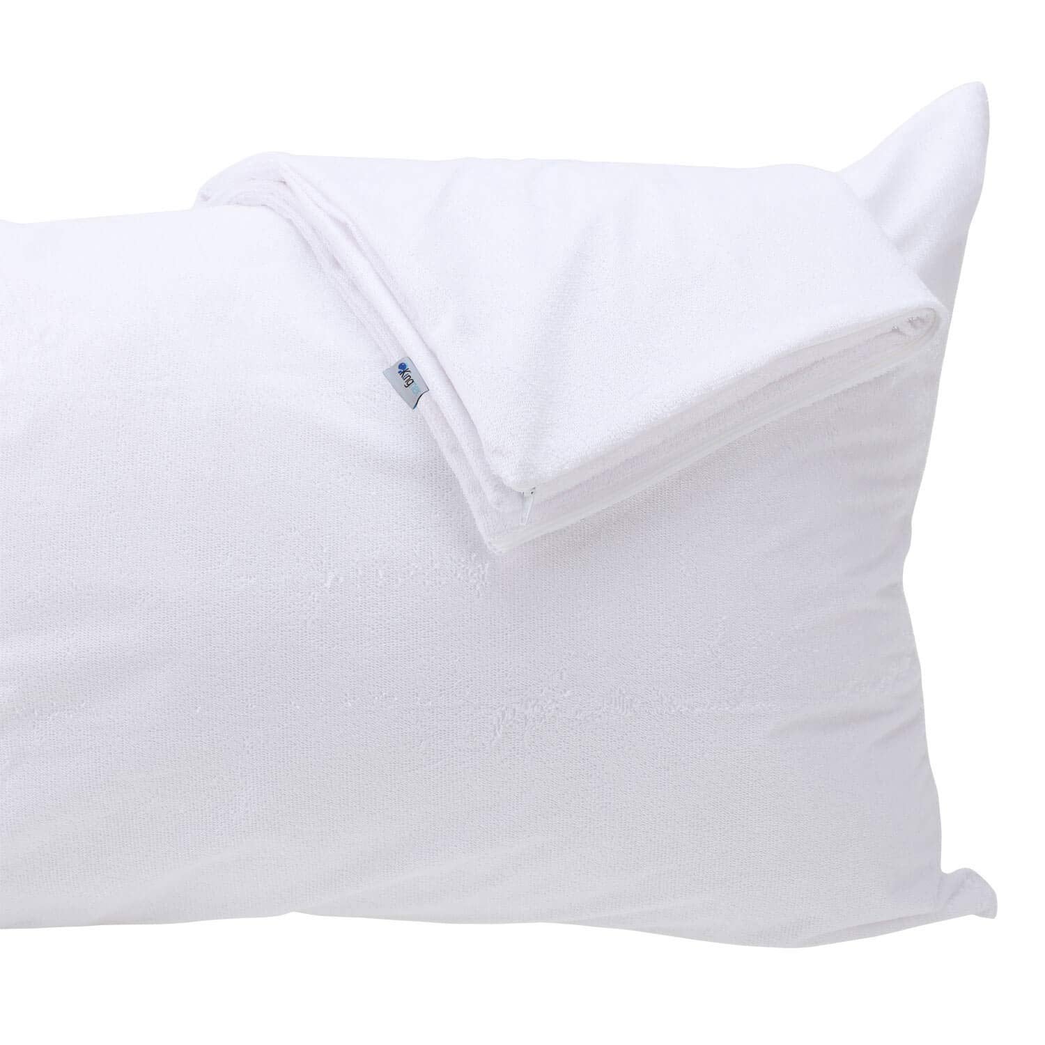 2 Pack Waterproof Feather Proof Toddler Pillow Protectors Drool Proof 13'X18' Or 14'X19' Or 12'X20' Pillow Cover For Baby