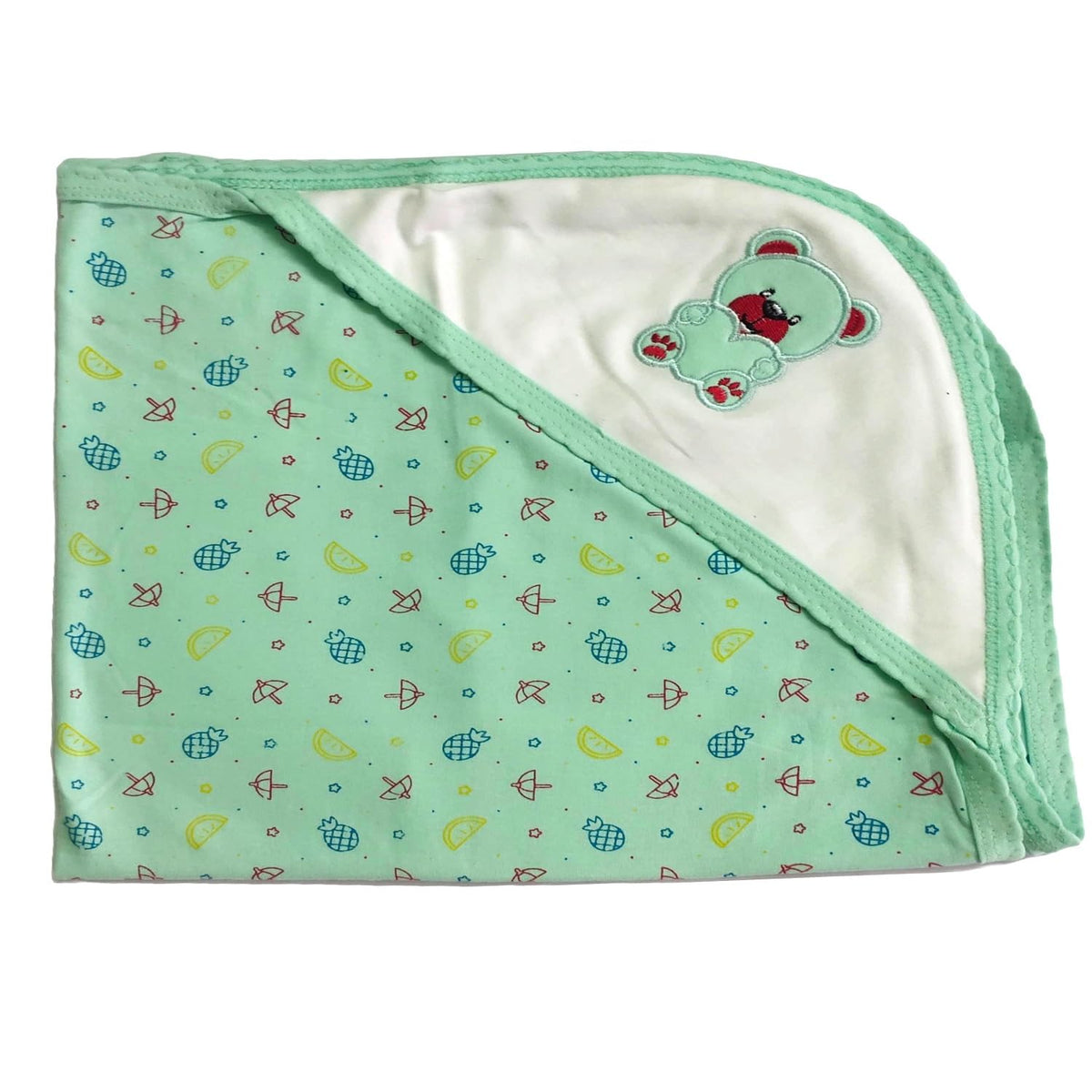 Baby Hooded Towel 012MONTH (Green)