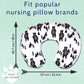Tanofar Bear Nursing Pillow Cover, Breastfeeding Pillow Slipcover For Baby Boys & Girls, Nursing Pillow Case For Newborn, Soft F