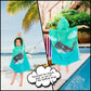 Toddler Hooded Beach Towel Coverup Cape Kids 100% Cotton Soft Quick Dry Absorbent Use For Swim Pool Bath Poncho Towels For 3 To