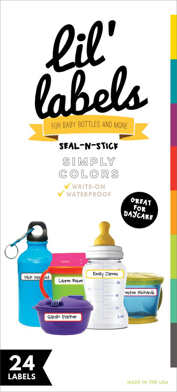 Bottle Labels, Food Pantry Label, Write-On, Self-Laminating, Waterproof Kids Name Labels For Baby Bottles For Daycare School, Di