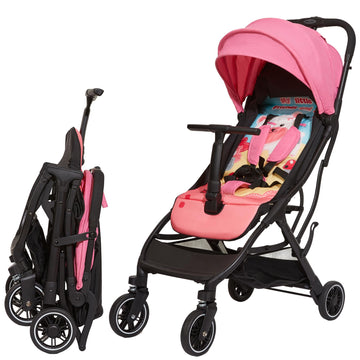 Cool Kids Travel Stroller, Lightweight Baby Stroller with Automatic Folding Function Suitable for Walking Shopping and Amusement