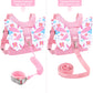 Accmor Toddler Harness Leash, 3 In 1 Cute Butterfly Kids Leash + Anti Lost Wrist Link For Outdoor Travel, Adorable Child Walking