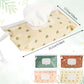 Febsnow 4 Pack Baby Wipes Dispenser, Portable Refillable Wipe Holder Baby Wipes Container Travel Wipes Case Reusable Boho Wet Wi