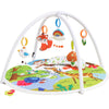 Baby Play Gym, Ibabejoy Activity Play Mat For Newborn To Toddler, Stage-Based Sensory & Motor Skills Development, 7In 1 Non Slip