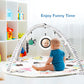 Baby Play Mat Tummy Time Mat With Exclusive Foldable Design, Stage-Based Skill Development Activity Gym, Machine Washable Baby P