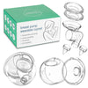 Pdfans Wearable Breast Pump Parts Milk Collector Cup Accessories 24Mm Compatible With Momcozy/Tsrete S9/S10/S12 Pump Replacement