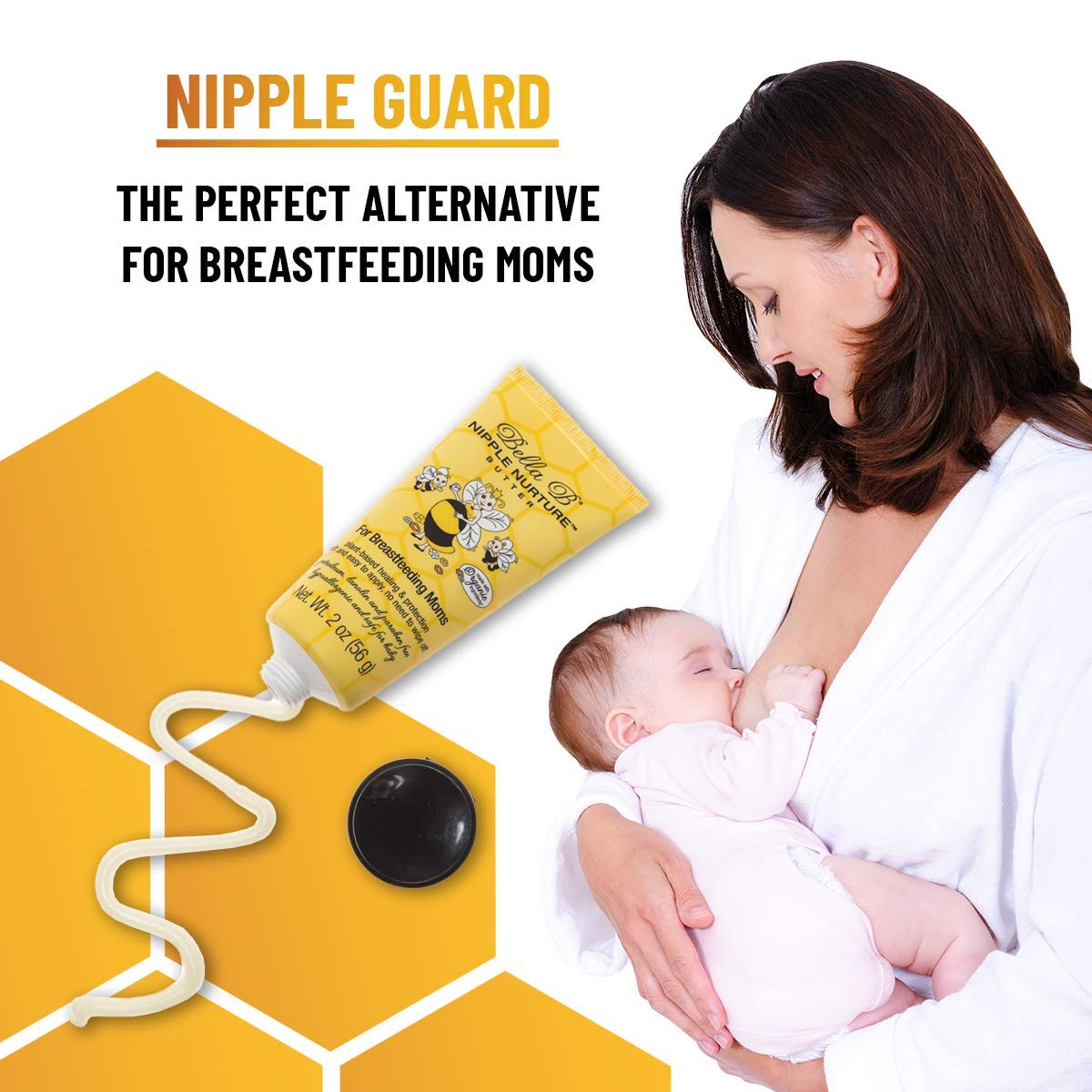Bella B Gift Set: Nipple Nurture Butter 2Oz And Nipple Nurture Breast Wipes 3-Pack, Gift For Mom, Pregnancy Gift
