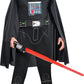 Party City Classic Darth Vader Costume For Boys - Costume Includes Jumpsuit, Cape, Mask & More - Star Wars Costumes For Hallowee