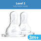Dr. Browns Original Nipple, Level 2 (3m+), 2 Count