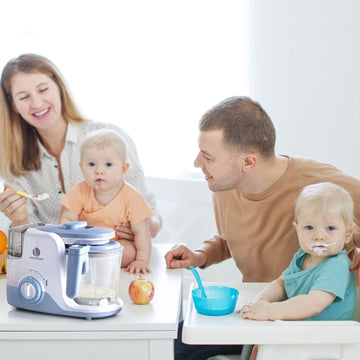 Ventray Baby Food Maker Steamer And Blender Baby Food Processor Steamer Puree Blender All-In-One Puree Machine Baby Food Warmer