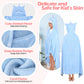 Moukeren 3 Pcs Hooded Towel For Kids 27.5 X 50 Inch Large Size Kids Bath Towel Kids Coral Fleece Soft Absorbent Blanket For Kid