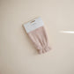 Mushie Baby Bath Mitt | Organic Cotton | Pack Of 2 (Blush)