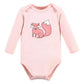 Hudson Baby Unisex Bodysuits Cotton Long-Sleeve Orest Girl, 3-6 Months, Orest Girl, 3-6 Months Us