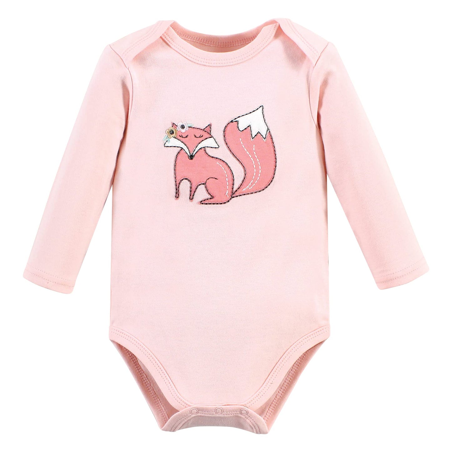 Hudson Baby Unisex Bodysuits Cotton Long-Sleeve Orest Girl, 6-9 Months, Orest Girl, 6-9 Months Us