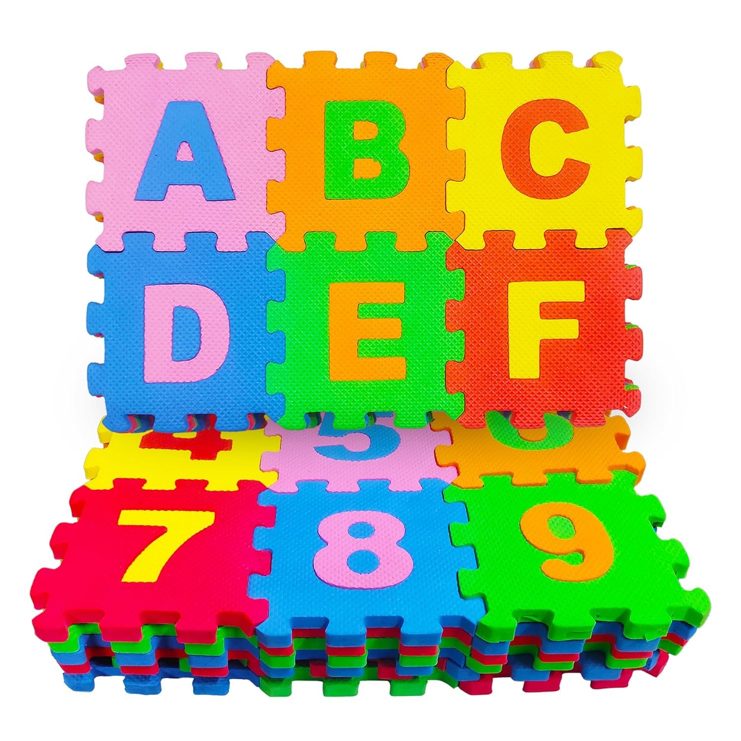 SafeOKid Waterproof Baby Play Mat  DoubleSided Alphabet Learning Mat For Kids | Foldable, NonSlip, Soft Floor Mat For Crawl