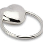 Krysaliis 925 Sterling Silver Heart Teether Rattle - Newborn Baby Boy And Baby Girl Gift - Non-Tarnishing And Durable - Packaged