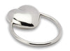 Krysaliis 925 Sterling Silver Heart Teether Rattle - Newborn Baby Boy And Baby Girl Gift - Non-Tarnishing And Durable - Packaged