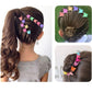 Elemirsa 80 Pieces Butterfly Hair Clips Flower Hair Clips Mini Claw Clip Jaw Clips With Toy Treasure Box For Baby Girls Kids Tod