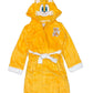 Sonic The Hedgehog Boy'S Costume Plush Fleece Robe, Tails Yellow, 8