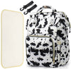 Limhoo 3 In 1 Diaper Bag Backpack, Multifunction Large Baby Bags With Changing Pad & Stroller Straps, Waterproof Nappy Bag For M