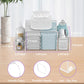 Acrylic Diaper Caddy, Clear & Detachable Diaper Stacker Holder Storage, Baby Changing Table Organizer For Baby Diapers, Wipes &