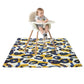 53' Baby Floor Mat Splat Mat High Chair Mat Waterproof Mat Play Mat For Toddlers Splat Mat For Under High Chair Kids Placemats