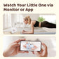 Netvue Peekababy Baby Camera Monitor Video - Baby Monitor With Camera And Audio, 5 ' Display, 2-Way Talk, 4 In 1 Bracket Meets
